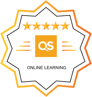 QS Stars 5-Star Online Learning Rating